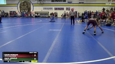 JV-1 lbs Round 2 - Mack Arnold, North Linn vs Gavin Morgan, Vinton-Shellsburg