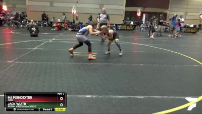 Cons. Round 2 - Jack Wiatr, Region Wrestling Academy vs Mj Poindexter, Ares