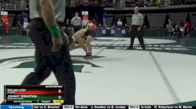 174 lbs Quarterfinal - Dylan Lydy, Purdue vs Johnny Sebastian, Northwestern