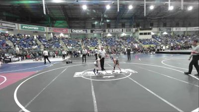 54 lbs Round Of 32 - Gabriel Mercado, Wu-Crew Wrestling Club vs Rhyder Sanchez, Montrose Elite