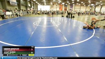 120 lbs Rd# 9- 2:15pm Saturday Final Pool - Gideon Gonzalez, Double Champs vs Wyatt Burns, Minion Black