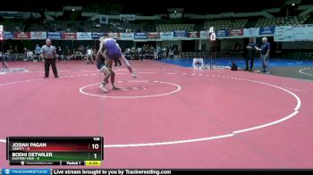 126 lbs Quarterfinals (16 Team) - James Holste, Tallwood vs Michael Phoutasen, Landstown