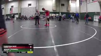 160 lbs Round 2 (16 Team) - Jakob Graham, Amherst vs Weston Bratton, Augusta