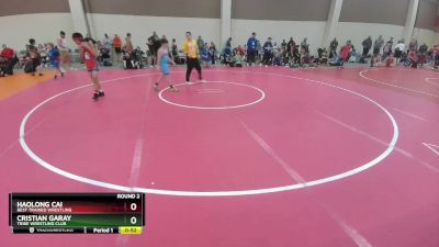 107-110 lbs Round 2 - Haolong Cai, Best Trained Wrestling vs Cristian Garay, Tribe Wrestling Club