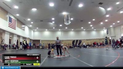 49 lbs Cons. Round 2 - Hoyt Rosman, Oak Hill Wrestling Club vs Case Trego, Indiana