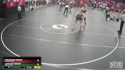 4A 190 lbs Quarterfinal - Lowdan Kersey, Indian Land vs Colemann Gross, Lugoff-Elgin