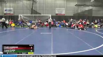 105 lbs Round 2 (6 Team) - Tyson Flavin, Tennessee Red vs Tyler Haneborg, Nebraska Silver