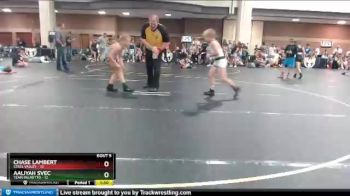 91 lbs Round 2 (6 Team) - Aaliyah Svec, Team Palmetto vs Chase Lambert, Steel Valley