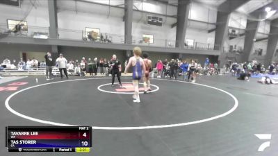 132 lbs Semifinal - Tavarre Lee, WA vs Tas Storer, CA