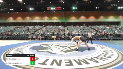 184 lbs Round Of 32 - Kyle Knudtson, Eastern Oregon University vs Layne Malczewski, Michigan State