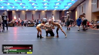 53 lbs Round 3 - Aj Puckett, Alpha Elite vs Colby Kiethline, Zumwalt