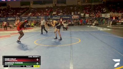 D 2 175 lbs Cons. Round 4 - Harrison Hudson, Sam Houston vs Zade Colly, Archbishop Rummel