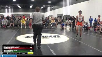 119 lbs Round 3 (8 Team) - Stephen Myers, West Virginia vs Gavin Woodmancy, Olympia (NY)