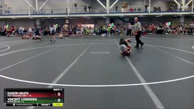 60 lbs Round 1 (8 Team) - Kaison Deats, Mat Assassins Grey vs Vincent Lissenden, Ruthless WC