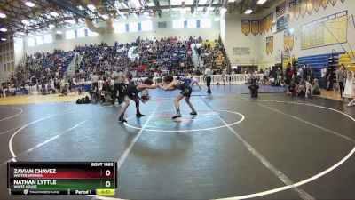 106 lbs Cons. Round 4 - Nathan Lyttle, White House vs Zavian Chavez, Winter Springs