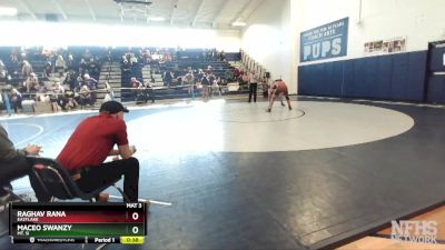 170 lbs Cons. Round 1 - Raghav Rana, Eastlake vs Maceo Swanzy, Mt. Si