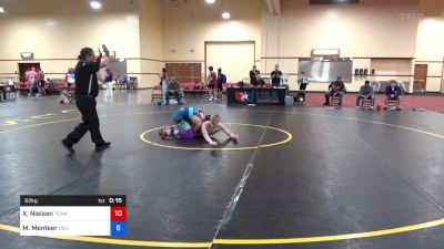 62 kg Cons 32 #2 - Xander Nielsen, Team Alpha Wrestling vs Miller Menteer, Defiant Wrestling