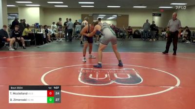 195 lbs Rr Rnd 1 - Troy Mcclelland, Silent Victory HS vs Danny Zimoroski, Ragin Raisins Concord HS