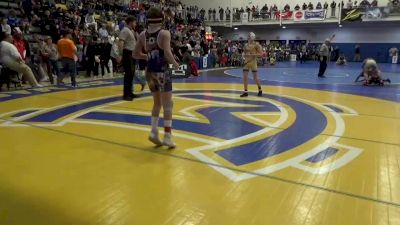 108 lbs Consi Of 16 #1 - Ashton Thompson, Alliance vs Collier Hartman, Canon-McMillan