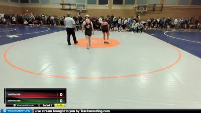 140lbs Champ. Round 2 - Ruby Clark, Toppenish (Girls) vs Violet Marks, Union (Girls)