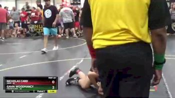 117 lbs Round 1 (6 Team) - Nicholas Card, Ares vs GAVIN WOODMANCY, Poundtown