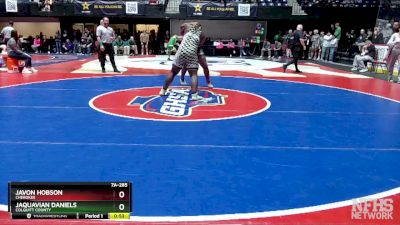 7A-285 lbs Semifinal - JaQuavian Daniels, Colquitt County vs Javon Hobson, Cherokee