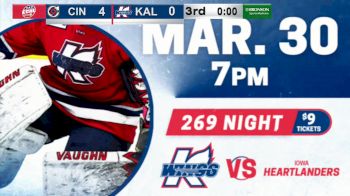 Replay: Home - 2022 Cincinnati vs Kalamazoo | Mar 23 @ 1 PM