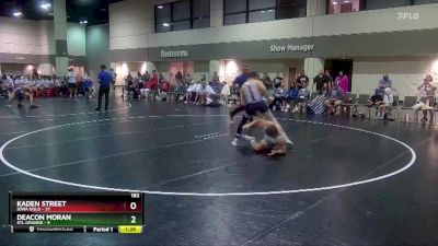 182 lbs Cross Bracket (8 Team) - Kaden Street, Iowa Gold vs Deacon Moran, STL Orange