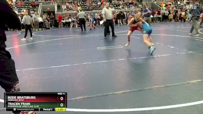 90 lbs Semifinal - Bode Bratsburg, Nebraska Boyz vs Tracen Frain, Powerhouse Wrestling Club