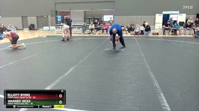 115 lbs Round 7 (10 Team) - Elliott Byers, Terps East Coast Elite vs Warren Hicks, Noke Wrestling RTC