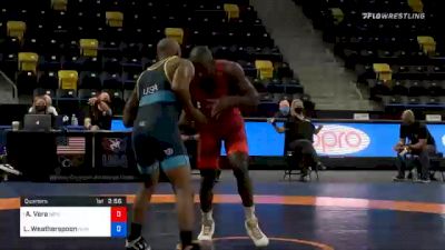 87 kg Quarterfinal - Alan Vera, New York Athletic Club vs Lelund Weatherspoon, New York Athletic Club