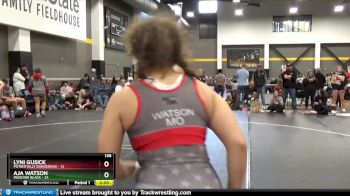 136 lbs Placement (4 Team) - Lyni Gusick, Potentially Dangerous vs Aja Watson, Missouri Black