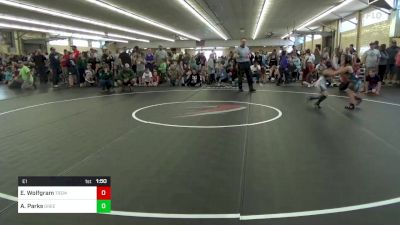 Final - Evelynn Wolfgram, Tremont vs Aria Parks, Greene