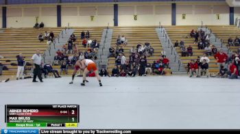 174 lbs 1st Place Match - Abner Romero, Saint Cloud State vs Max Bruss, University Of Mary