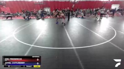 106 lbs Semifinal - Joel Friederichs, MN vs Jamiel Castleberry, IL