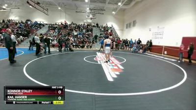 182 lbs Cons. Round 2 - Konnor Staley, Mountain View vs Kail Hanser, Thunder Basin High School