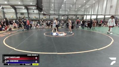 113 lbs Cons. Round 4 - Cody Westlake, MT vs Alex Osborne, CA