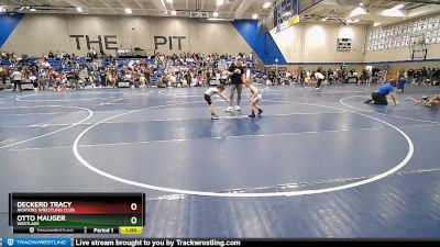 56 lbs Quarterfinal - Deckerd Tracy, Aviators Wrestling Club vs Otto Mauger, Westlake