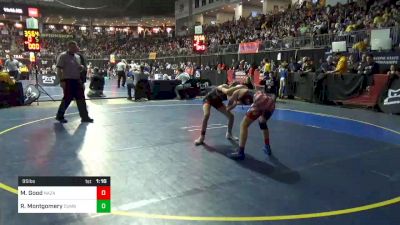 95 lbs Consy 4 - Myla Good, Nazareth vs Reese Montgomery, Cumberland Valley