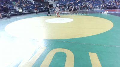 120 lbs Round 2 - Xaiver Smith, Ilwaco Youth Wrestling vs Michael Nelson, Team Newport Tornadoes Wrestling Club