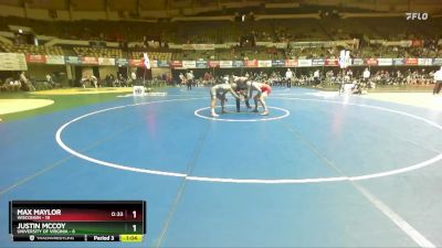 141 lbs Semis & Wb (16 Team) - Nico Crosnoe, King University vs Will Cline, Belmont Abbey