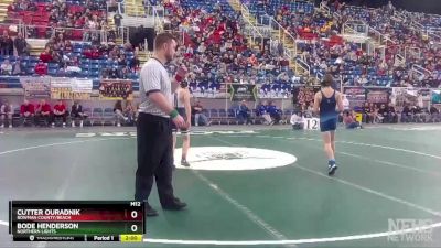 106 lbs Quarterfinal - Bode Henderson, Northern Lights vs Cutter Ouradnik, Bowman County/Beach