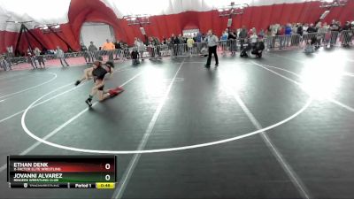 97 lbs 5th Place Match - Jovanni Alvarez, Ringers Wrestling Club vs Ethan Denk, X-Factor Elite Wrestling