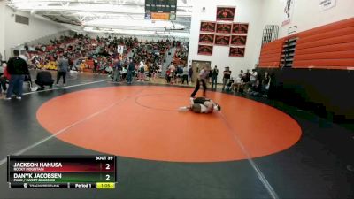 152B Round 1 - Jackson Hanusa, Rocky Mountain vs Danyk Jacobsen, Park / Sweet Grass Co