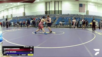 285 lbs Cons. Round 1 - Enrique Guerrero, OH vs Justin Rounds, OH