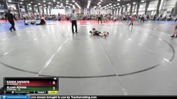 68 lbs Rd# 2 10:30am Friday - Elijah Roman, Scorpions vs Kanoa Saferite, VA Hammers