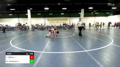 120 lbs Consi Of 64 #2 - Finnegan OBrien, NY vs Myles Grossman, PA