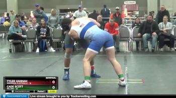 197 lbs Semis (4 Team) - Cade Scott, Millikin vs Tyler Hannah, Wisconsin-Platteville