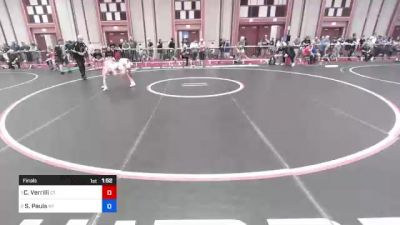 110 lbs Final - Cecilia Verrilli, Ct vs Sara Pauls, Ny