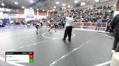 113 lbs Cons. Round 3 - Benito Alvarado, Bullard vs Codero Ben, San Dimas